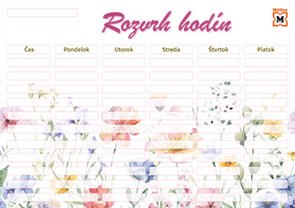 Rozvrh lúka
